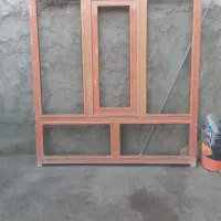 پنجره آلومینیوم طرح چوب