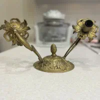 ست لوستر و دیوارکوب برنزی آنتیک ودو عدد لوسترسقفی|لوستر و چراغ آویز|تهران, تهرانویلا|دیوار