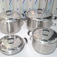 سرویس قابلمه استیل عرشیا اصل و قدیمی آلمانی ARSHIA