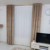 پرده بی واسطه از تولیدی با قیمت مناسب خیال راحت|پرده، رانر، رومیزی|رباطکریم, رباطکریم|دیوار