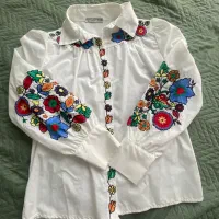 شومیز گلدوزی ترک