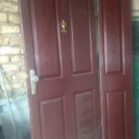 درب چوبی ورودی هال