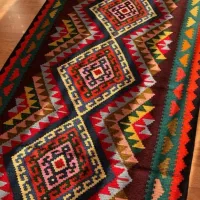 گلیم دست بافت با بهترین کیفیت