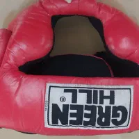 کلاه بوکس حرفه ای گرین هیل چرم در حد نو