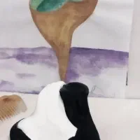 جاعودی وجاشمعی|مجسمه، تندیس، ماکت|بیرجند, |دیوار