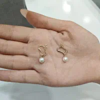 گوشواره مروارید نو بدون اجرت