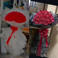 گل روبانی دسته گل خاستگاری دسته گل عروس باکس نوزاد