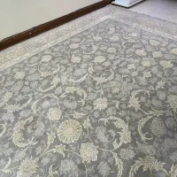 فرش زیبای ۹ متری گل برجسته فرحزاد درحد نو نو|فرش|قرچک, مهدیه|دیوار