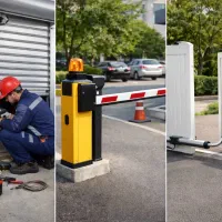 درب اتوماتیک ، کرکره برقی ، راهبند ، جک پارکینگ