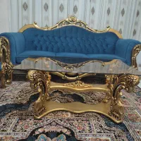 مبل کلاسیک استیل ۹نفره|مبلمان خانگی و میز عسلی|اسلامشهر, شهرک مهدیه|دیوار