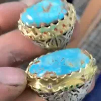 انگشتر فیروزه نشابور اصل دست ساز|جواهرات|فلاورجان, |دیوار
