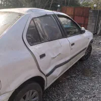 سمند 90 تصادفی|خودرو سواری و وانت|سنگر, |دیوار