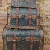 صندوق چوبی آنتیک