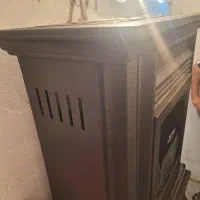 بخاری گازی طرح شومینه چدن|بخاری، هیتر، شومینه|کرج, شهرک بنفشه|دیوار
