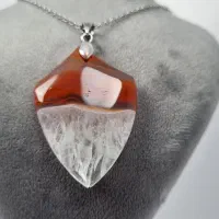 گردنبند دورگه کوارتزی