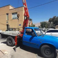 نیسان جرثقیل۲تن یونیک|خودرو سواری و وانت|شیراز, فضل‌آباد|دیوار