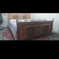 تخت خواب دونفره ومیز ارایش با خوشخواب|تخت و سرویس خواب|مرودشت, ژیان|دیوار