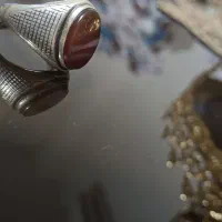 انگشتر نقره عقیق یمنی اصل قدیمی