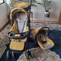 کالسکه بچه و کریر و ساک