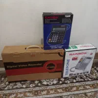 یک عدد دوربین مداربسته ویک عدد ماشین حساب سونیا