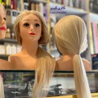 مانکن مو شنیون کوتاهی بافت رنگ و دکلره