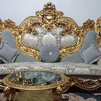 مبل سلطنتی ۷ نفره|مبلمان خانگی و میز عسلی|شهریار, |دیوار