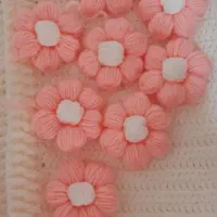 گل تزیینی گل بافتنی گل دستباف|صنایع دستی و سایر لوازم تزئینی|رشت, توشیبا|دیوار