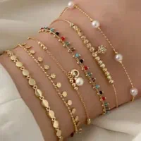 بدلیجات پابند دستبند گردنبند گوشواره