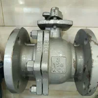 شیر توپی فولادی داخل استیل وارداتی