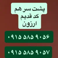 کدقدیم ارزون