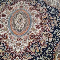 کم کار فرش مشکی