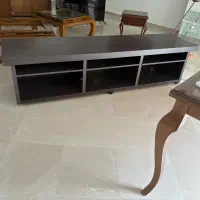 میز زیر تلویزیون چوب