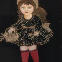 قاب عکس سرمه دوزی و طراحی شده