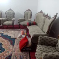 مبل سلطنتی معاوضه دارم بامبل راحتی|مبلمان خانگی و میز عسلی|مشهد, چهارچشمه|دیوار