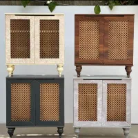 جاکفشی دو درب حصیری