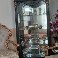 بوفه چوبی شیک|بوفه، ویترین، کنسول|مرند, |دیوار