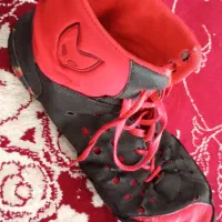 کفش کشتی|کیف، کفش، کمربند|قم, قلعه کامکار|دیوار