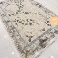 انواع فرش ۹متری و۶متری لاکی سبز و کرم