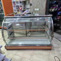 ویترین فلزی مغازه طرح یخچال