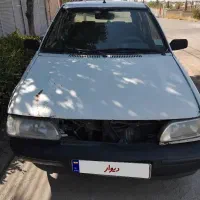پراید ۸۹ تک برگ قسمتی از درب گلگیر تصادفی