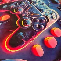 قالیچه طرح گیمینگ مخصوص اتاق گیم|فرش|شهرضا, |دیوار