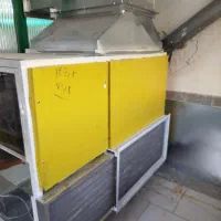 بخاری هیتر کارگاهی باقابلیت گاز و گازوئیل