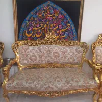 سرویس مبلمان استیل سلطنتی طلا کوب اصفهان