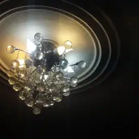 لوستر سقفی جمع و جور و زیبا|لوستر و چراغ آویز|همدان, |دیوار