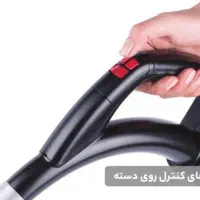 جارو برقی دوو لاکچری مشکی قرمز DVC-LH22R