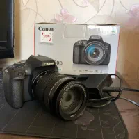 دوربین کنون 750 d همراه لنز ۱۸-۱۳۵ کیف و بند