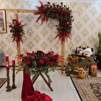 دکور یلدایی و گل ارایی|خدمات پذیرایی، مراسم|قم, باغ شریفی|دیوار