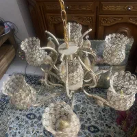 دو عدد لوستر و دو عدد لوستر راهرو|لوستر و چراغ آویز|شیراز, شهرک گلستان|دیوار