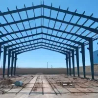 تولیدوفروش سوله دهانه۸متر+ نصب/نوودسته2