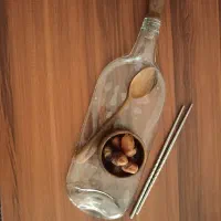 بطری تزئینی  یا ظرف سرو غذا